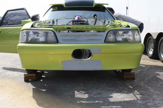 Chris Evan's 275 Radial Mustang