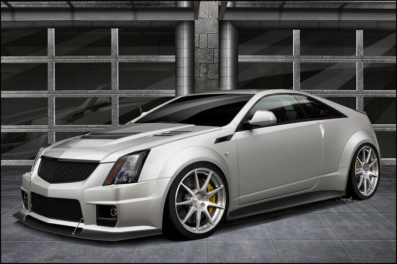 Hennessey V1000, a 1,000 HP Lightweight Cadillac CTS-V Coupe