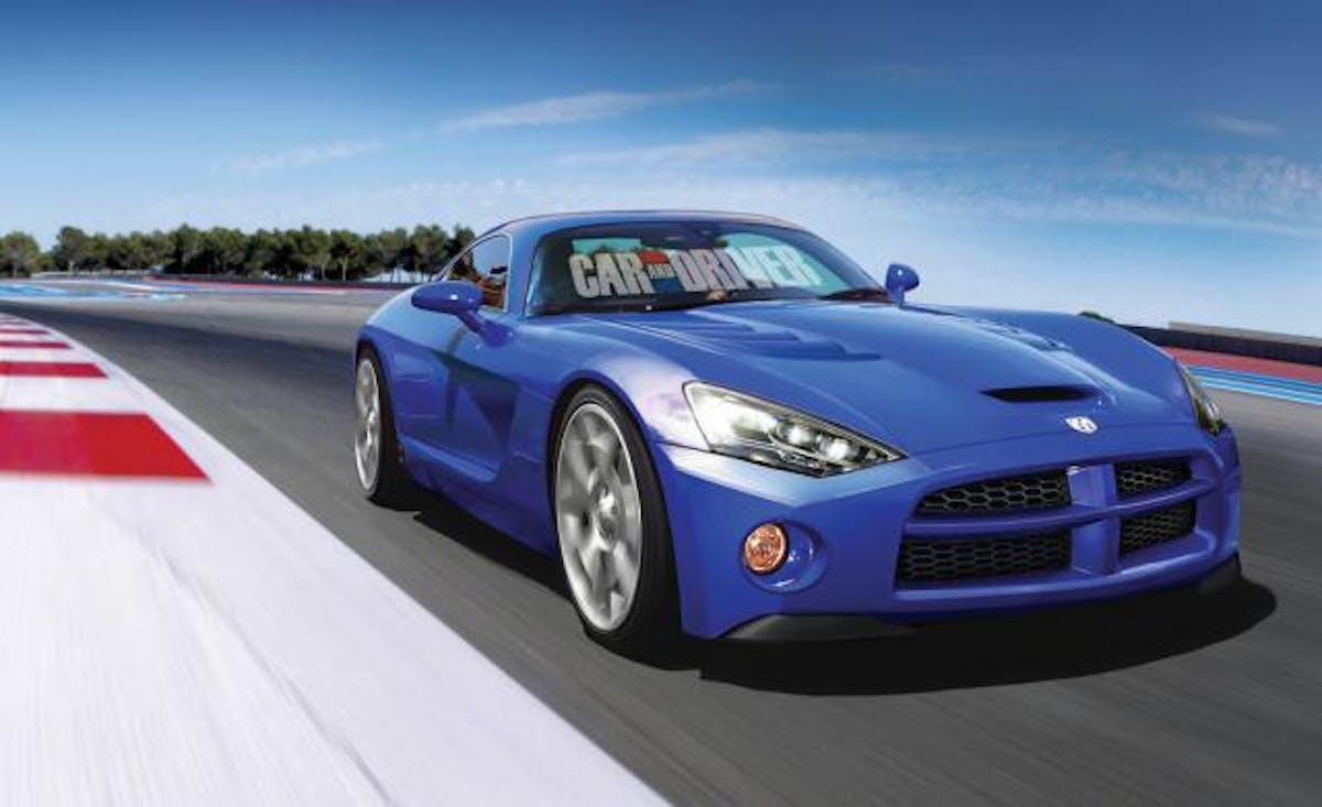 2013 Dodge Viper (artist's rendering)