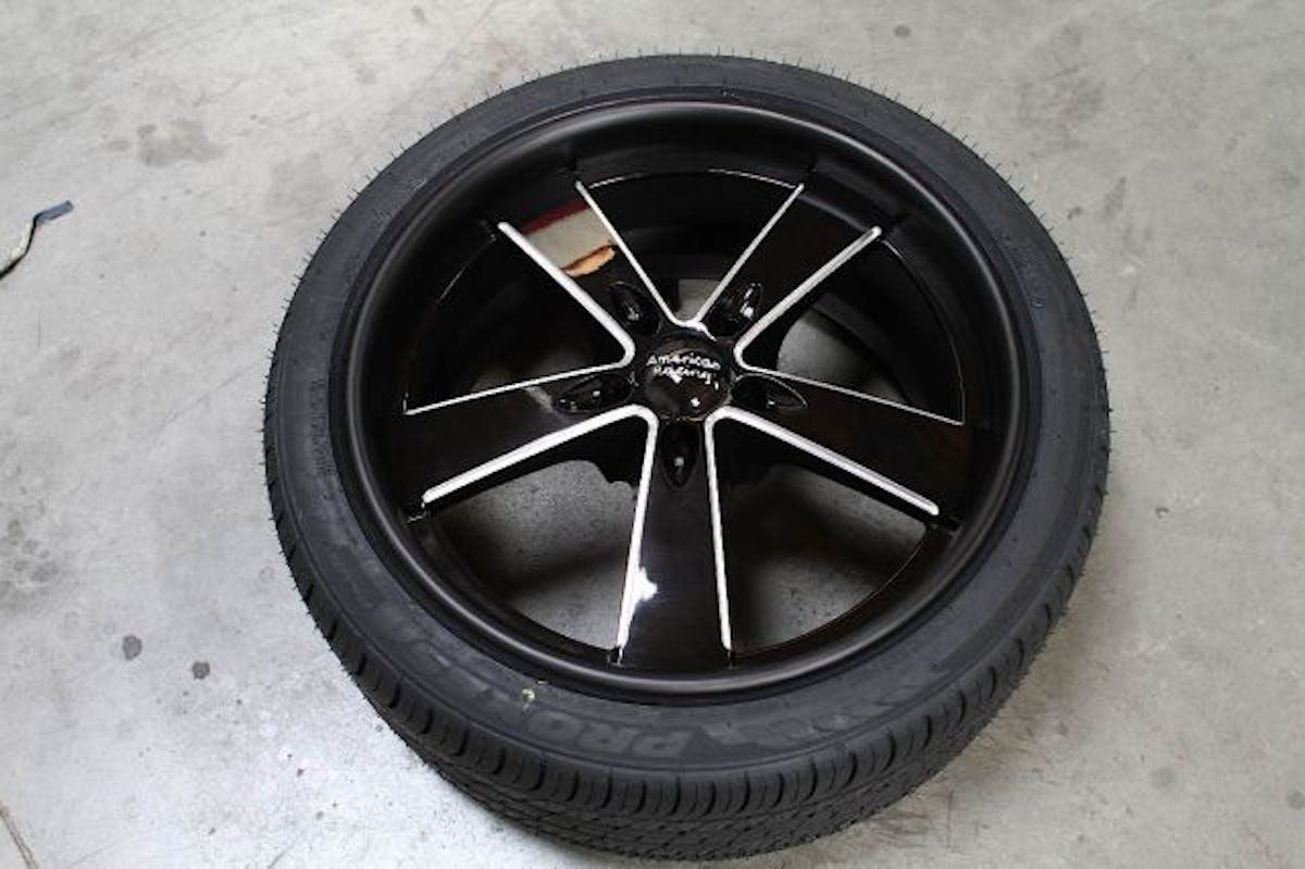 WheelPros outfitted our 2011 GT with some American Racing Wheels Burnout VN472 wheels. We also ordered some new Toyo Proxes 4 Plus tires to complete the package.