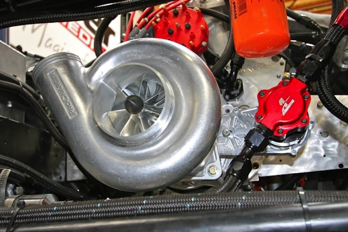 ProCharger's New F1X got the call for BlownZ. X to the Z?