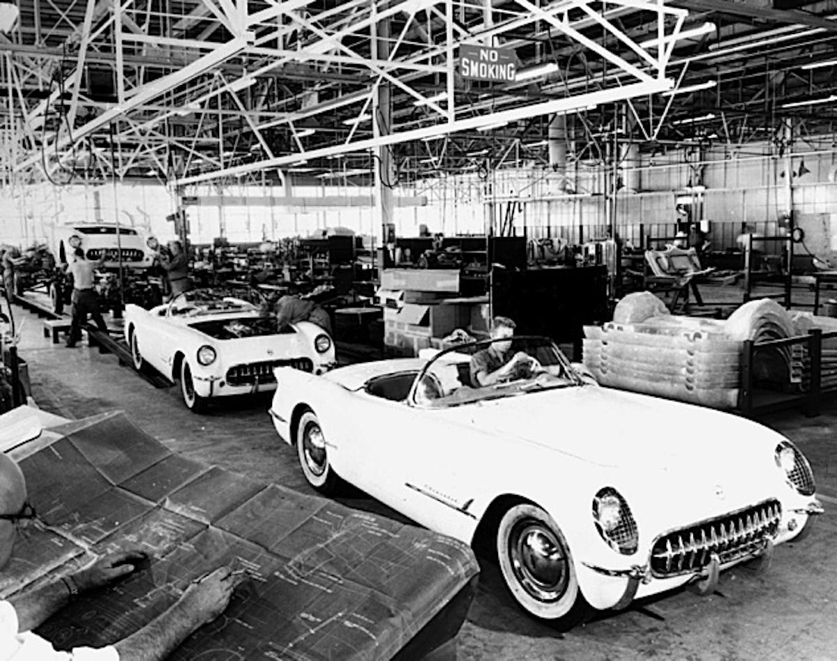 1953-chevrolet-corvette-assembly