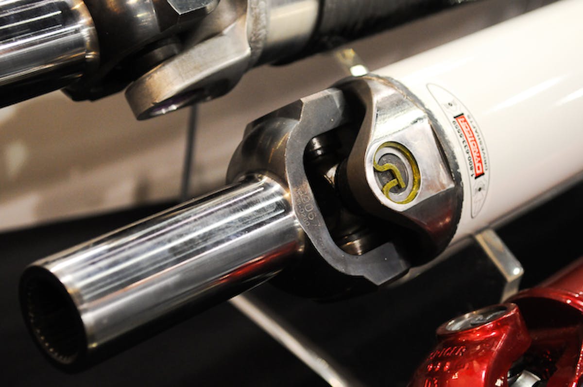 The U-joints and slip yokes, which are the heaviest parts of a driveshaft, are the same between each of the materials, meaning the weight difference between each of them is primarily in the tube itself.