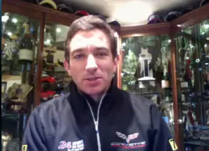 Oliver Gavin took some time out while in the US for Daytona to chat via Skype