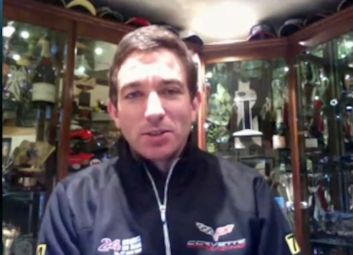 Oliver Gavin took some time out while in the US for Daytona to chat via Skype