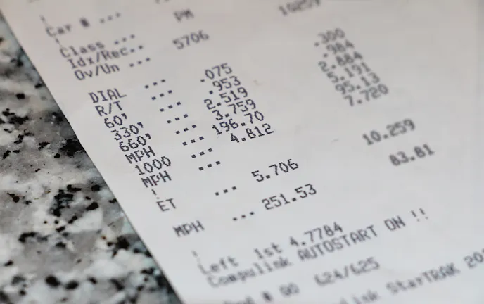 If a picture tells a thousand words then this time slip says it all. Dan backed up this record setting pass with a 5.731 E.T. at 248.30 MPH on Sunday during eliminations.