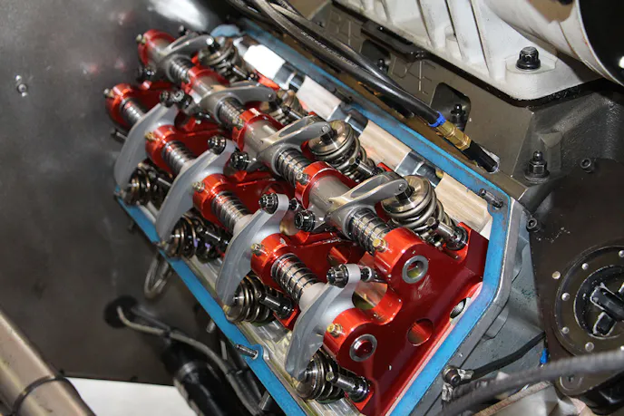 Dan runs a couple of different motor combinations but they are all BAE hemi’s. With the help of Randy Goodwin the Nickelson team was able to get up to speed and be competitive very quickly.