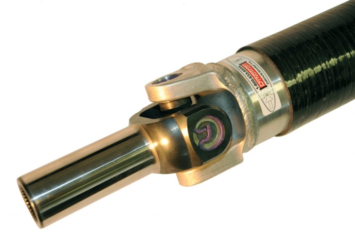 If money is no object, carbon fiber is the lightest of all driveshaft materials, meaning there's less rotating weight under the race car. But unlike steel and aluminum, carbon fiber doesn't stand up well to nicks and scratches.