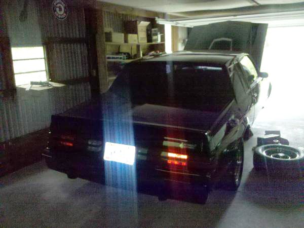 When the Buick was first picked up, it needed a complete tune-up from top to bottom. Here, we had to lift the car to drop the intercooler - it was caked with oil and pretty much every bug the car had encountered since 1987.