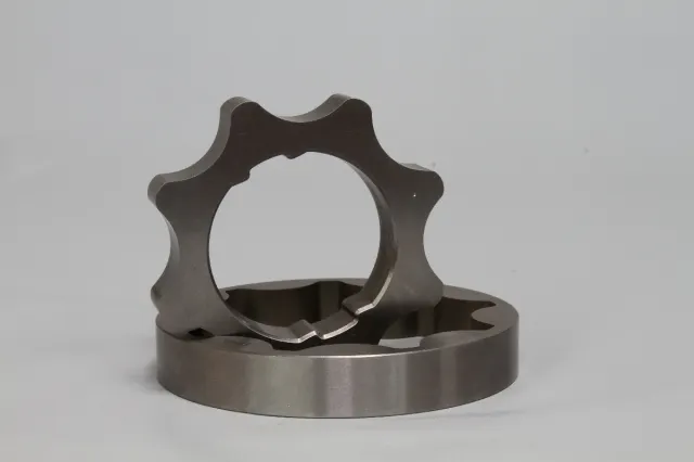 These sweet billet-steel oil pump gears come from the guys at Triangle Speed Shop and have been proven in their X275 machine along with a host of other quick Modular and Coyote-powered cars.