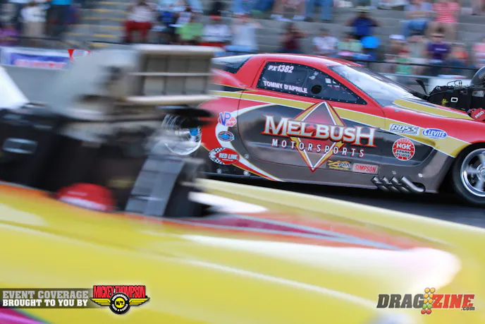 Tommy D’April had a good day improving every round from a 3.73 @ 205 to a 3.63 @ 208 in the final session while paired up with Joey Martin in the Lowmad. Martin struggled to get hold of the track but went A to B on the run landing tenth with a  3.698 @ 202.