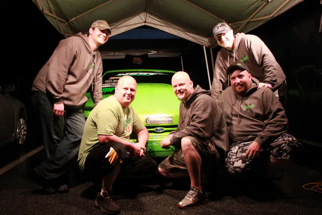 Ricky Young, David Brown, Conway Brown, Michael Mckeehan and Matt White, pictured from left to right. 