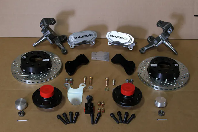 Baer supplies everythign you'll need for installation down to any potential shims that might be required fo ryour application. They even pre-=pack all of the bearings with high-quality Redline synthetic grease - these truly are bolt-on kits.