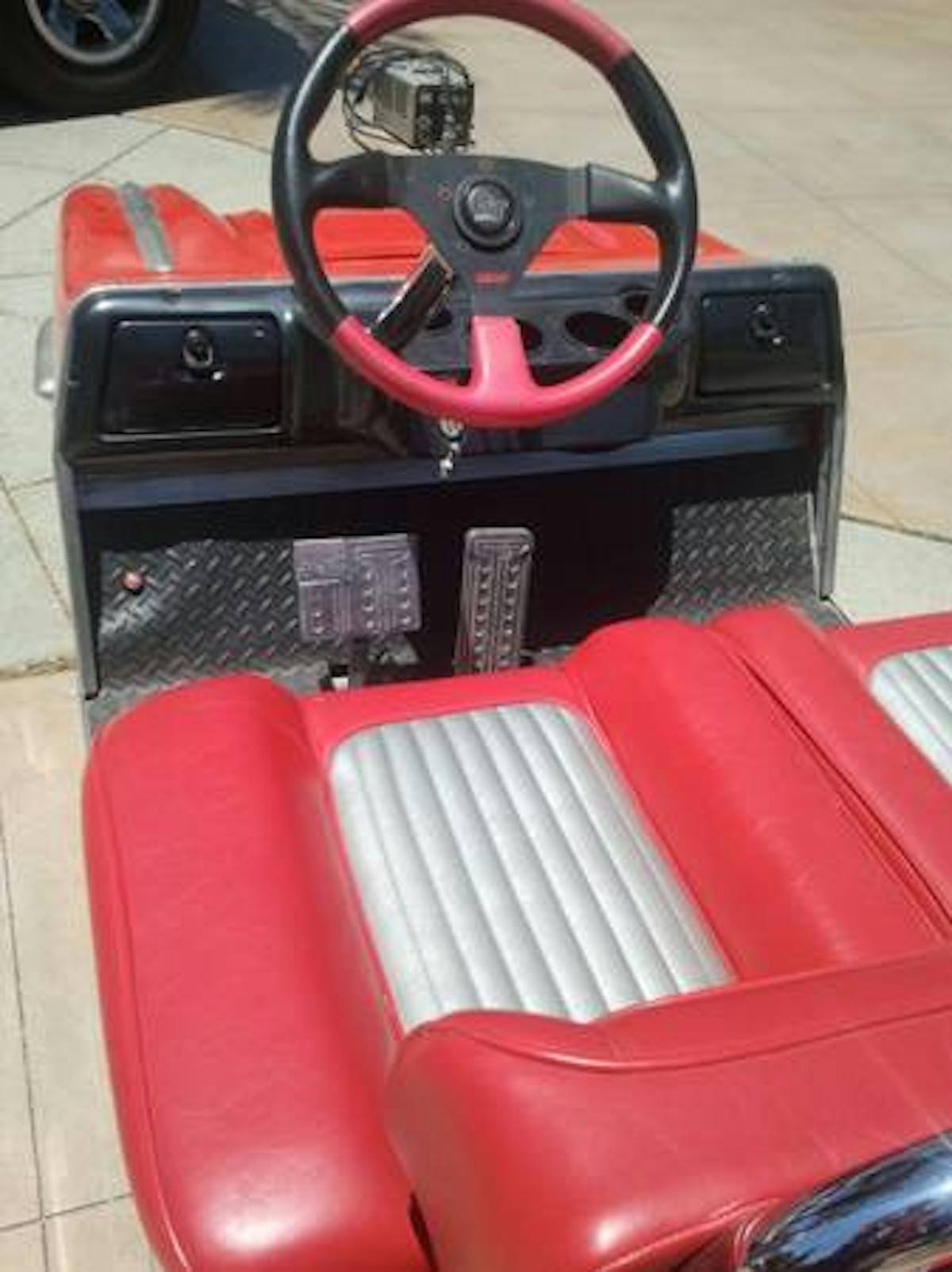 The upholstery looks pretty nice, we'll admit...