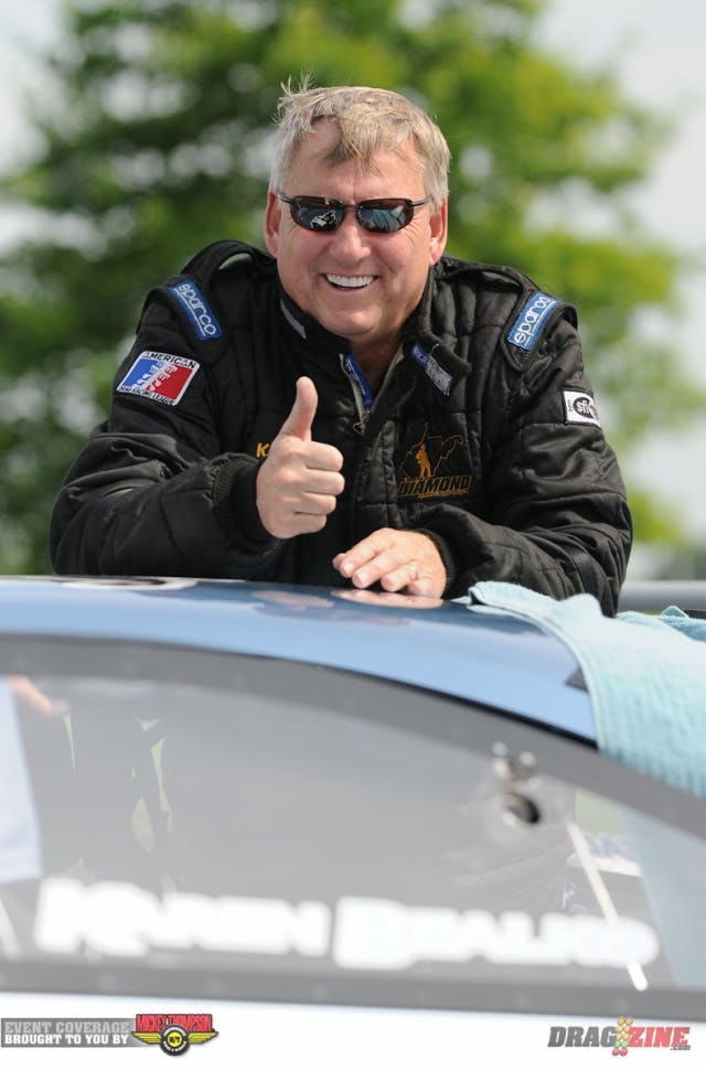 In the lane opposite of Goforth, Kevin Bealko was just a tick behind with a 4.096, good for second in the order.