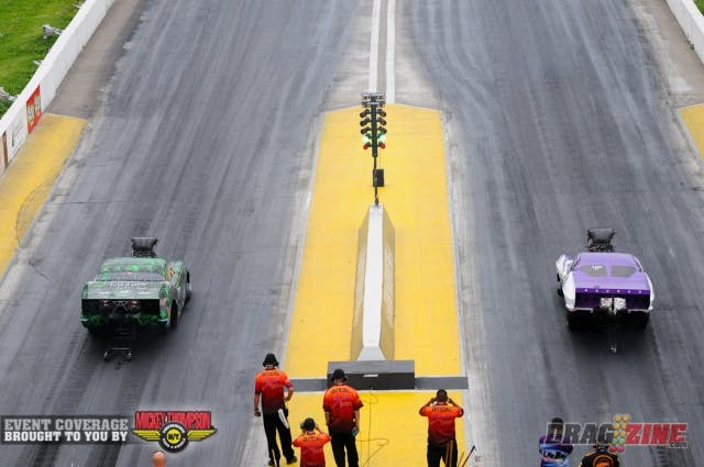 Tim Tindle and Brandon Pesz both dipped into the 3.60's in the semis of Pro X-Treme as they advanced on the final round. Pesz will have lane choice with his 3.690.