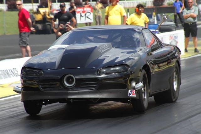 Anthony Manna leads the Drag Radial field going into tomorrow's eliminations.
