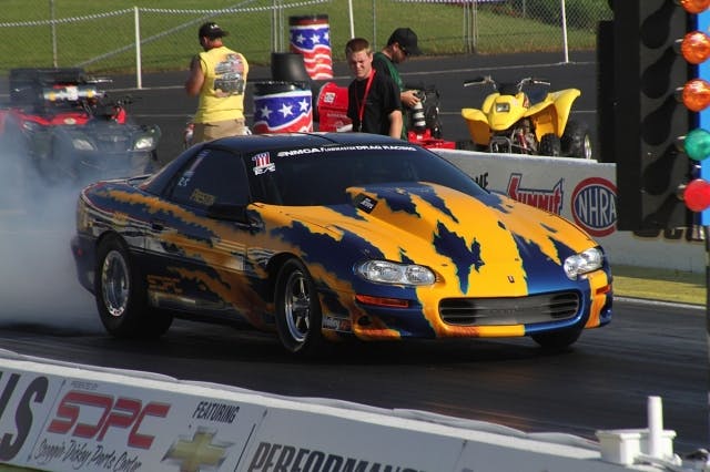 Adam Preston holds a two-tenths lead on the rest of the Real Street field - thanks to the 9-car ladder, he'll get a competition bye in round 1 of eliminations tomorrow.