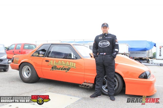 Steve Jackson will be pulling double duty this weekend driving in Pro Nitrous and Pro Drag Radial. He hurt the engine in Qatar earlier this year and had a last minute thrash session to get it back together after a parts delay held up getting the engine repaired until Wednesday.