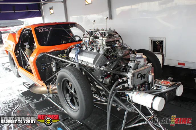 Keen Brothers racing has three wins this year to date with the US Street Nationals in Bradenton, their Heads Up Madness event in May and just two weeks ago at Orlando Speed World running Outlaw Pro Mod. They run a Reher Morrison big Chevy with Speedtech Nitrous. Crew members are Vick Keen, Tony Christian, Russ Southerland and Jimmy's wife Holly.