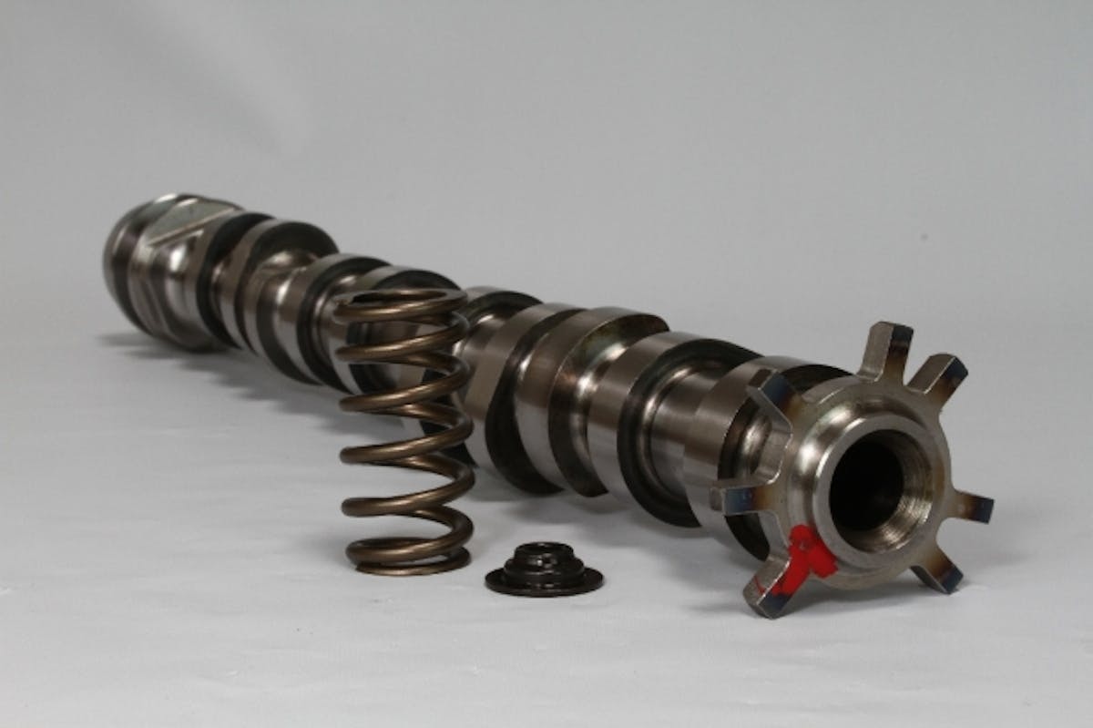 Although the Comp Cams intake and exhaust camshafts are sold as their NSR (No Springs Required) design, we went ahead and upgraded the springs in our engine for a bit of safety and security.