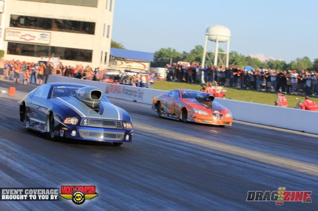Scott Hintz was another racer from Texas who took low ET and top MPH in Extreme Pro Stock in the first session running a very nice 4.108 @ 177.18 MPH.