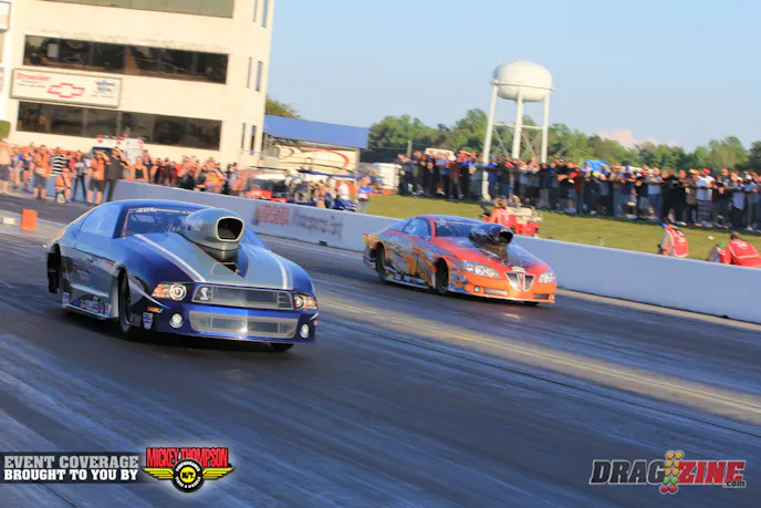 Scott Hintz was another racer from Texas who took low ET and top MPH in Extreme Pro Stock in the first session running a very nice 4.108 @ 177.18 MPH.