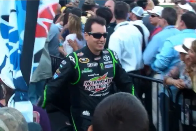 "Ugh, I hate that Carl Edwards. Better go let it out at my pit crew; those guys are paid to handle my tantrums."