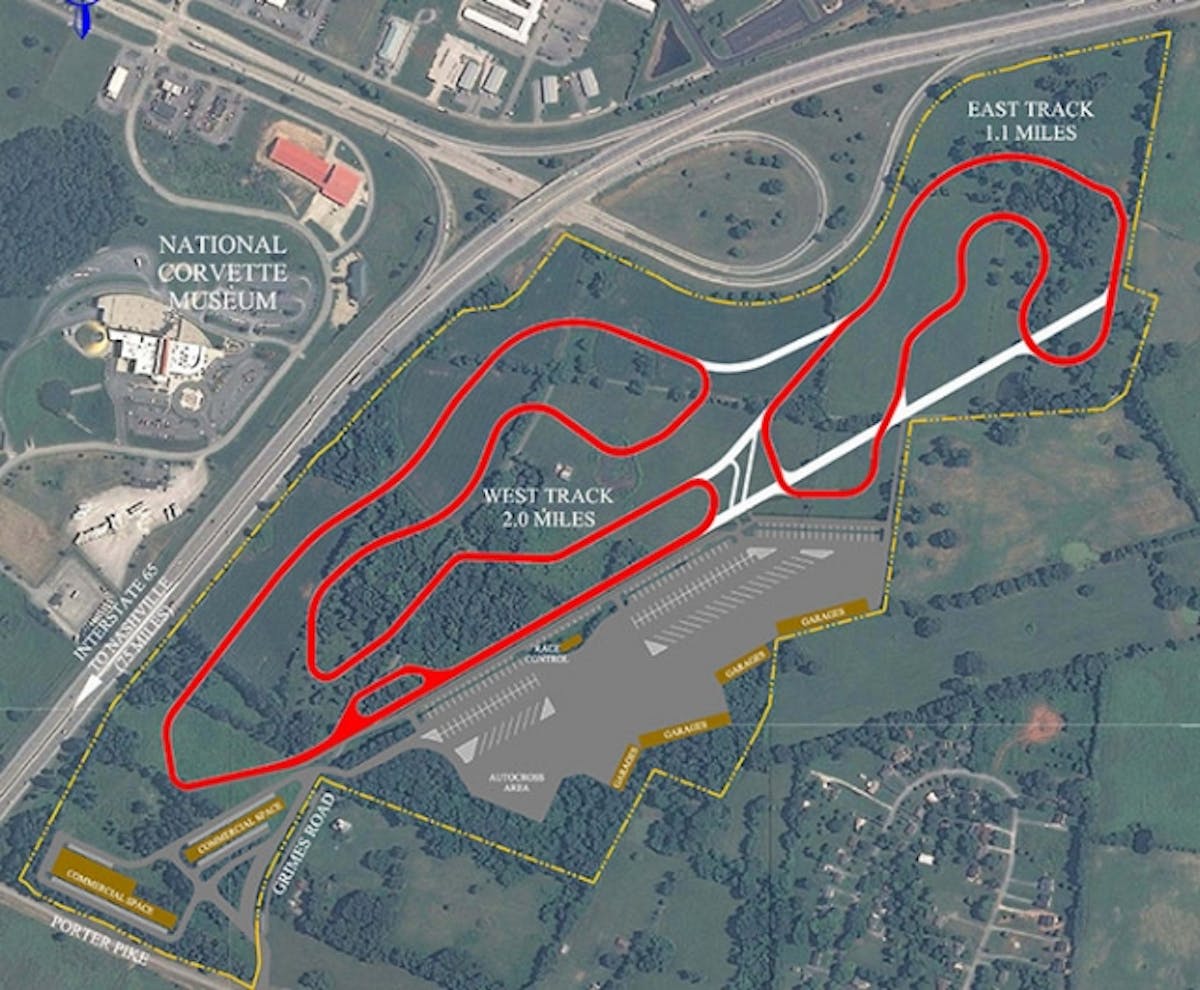 Photos courtesy: National Corvette Museum Motorsports Park