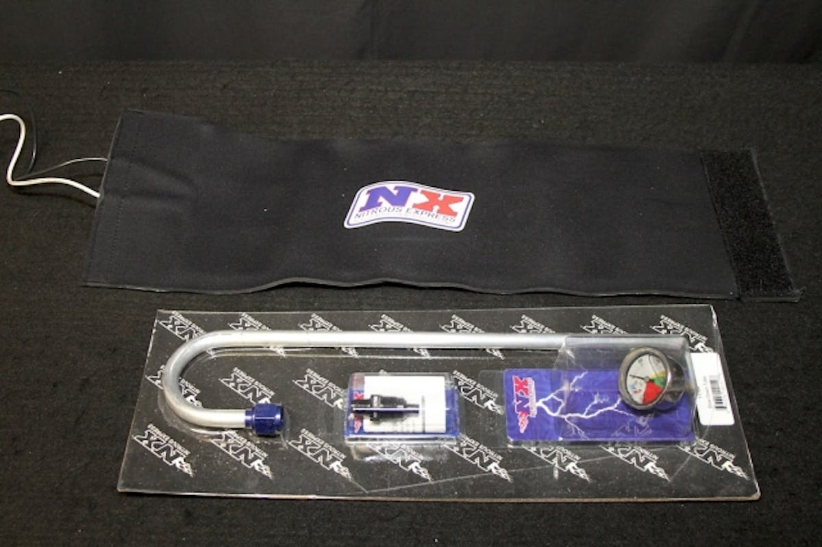 Accessories like a blowdown tube and burst disc adapter, bottle pressure gauge, and electric heater will make our kit even more useful.