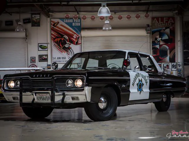 Dodge cop car