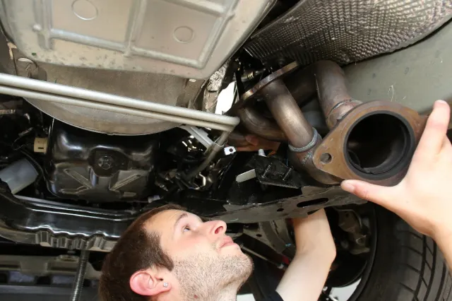 Snaking out the factory 'headers' is a relatively simple process.