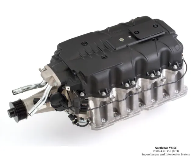 The addition of a supercharger to the Northstar V8 only took then XLR-V from boring to 'meh'...