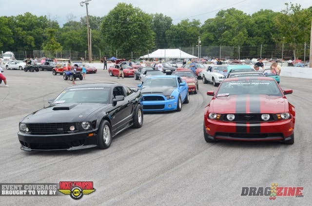 Also on tap today was the True Street competition, in which more than 20 competitors signed up to take the 30-mile cruise and three back-to-back runs to prove who has the quickest and fastest real street car on the property.