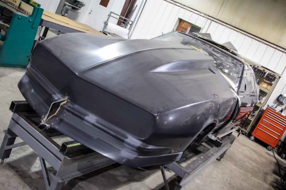 With the rest of the body mounted, it is time to move on to the front end.