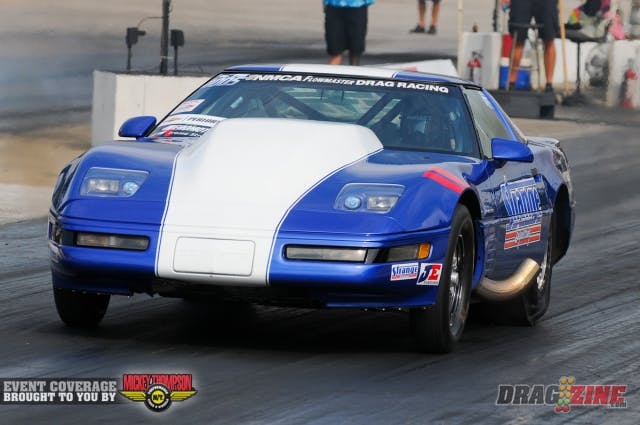 The "SpongeBob" train continues to roll in Xtreme Street, as Bob Curran uncorked the quickest run of the opening session with a 7.94, just a few ticks off the 7.90 he recorded earlier during testing.