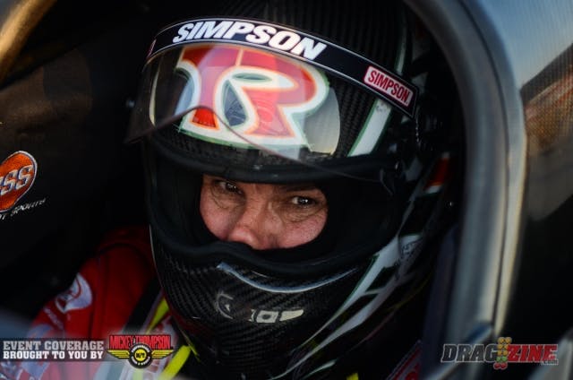 Veteran sportsman racer Bill Torrence, Steve Torrence's father, is making his Top Fuel debut this weekend after earning his license just over a week ago in a second Capco Contractors dragster. After one session, Torrence is No. 8 in the field with a 3.92.