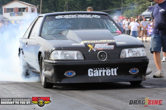 It’s no surprise Rich Bruder is leading the field in X275. His 4.66 @ 157 is right in line with his usual performance after switching to a Garrett turbo combo for this year. Boceella’s Servoce Center has put up a $250 bounty for anyone that takes him out in competition.