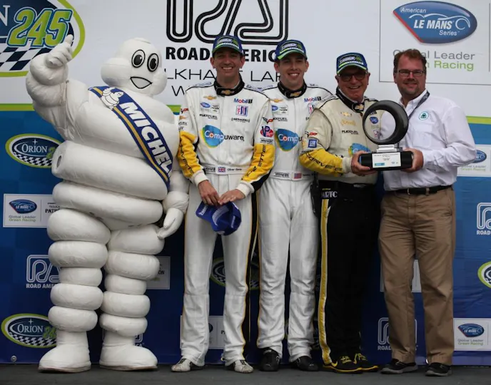 #4 Corvette won the Michelin GreenX Challenge
