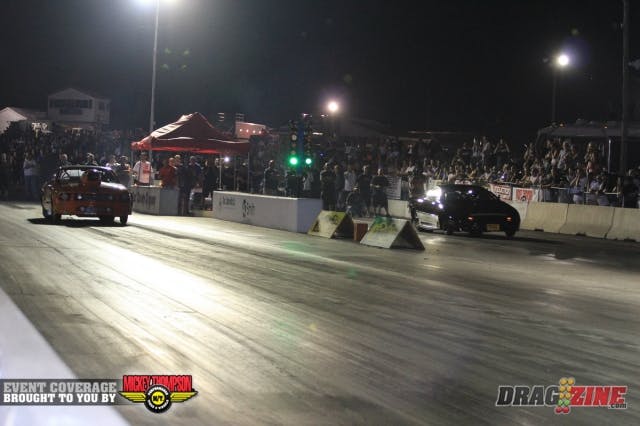 Mo Hall and Charlie Dolbin lined up as the final pair in OL 10.5 for a little match race. Hall earned the win in a nice side by side race. Dolbin sits 7th with a 4.24 @ 173.