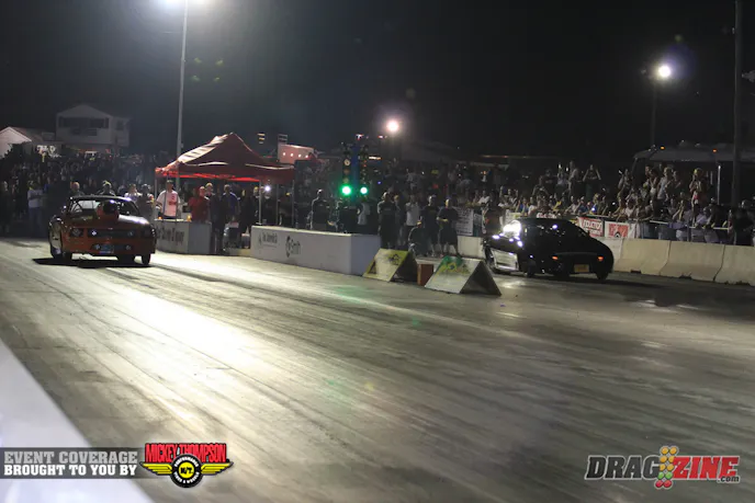 Mo Hall and Charlie Dolbin lined up as the final pair in OL 10.5 for a little match race. Hall earned the win in a nice side by side race. Dolbin sits 7th with a 4.24 @ 173.