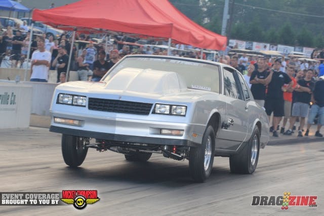 Last years Ultra 275 winner Marc McCloud is still in after a win over James Smith, getting about Smith's .007 reaction with a 5.18 @ 133 to Smith 5.30 @ 127.