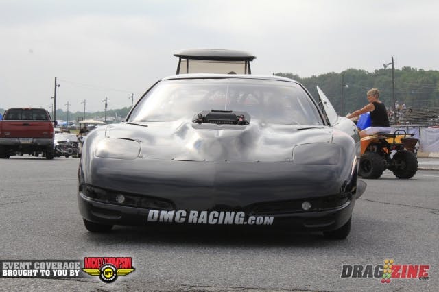 Paul Major is back again this year with his Outlaw Drag Radial Corvette out of DMC Race Cars.