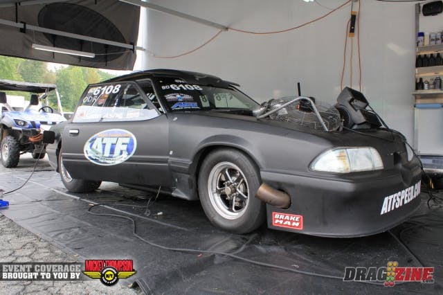 Sean Ashe and the ATF crew made the haul from South Florida with some revisions to run Outlaw Drag Radial this year after competing in X275 at previous events here. Sean has been running NMRA events in the new Street Outlaw class and doing well.
