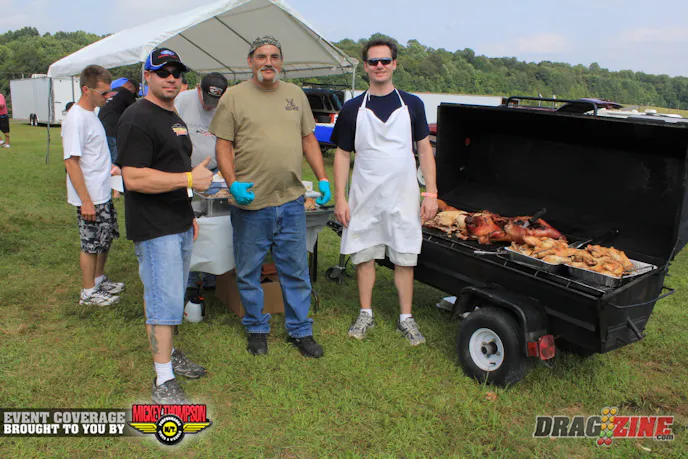 Lou, Bob and Mike come here from the Pocono's every year and hold a massive cookout for anyone that cares to stop by. They have two cars in competition this year, one in Super Street and another in Pro Dial. Big thanks for feeding me and many others this weekend and last year.