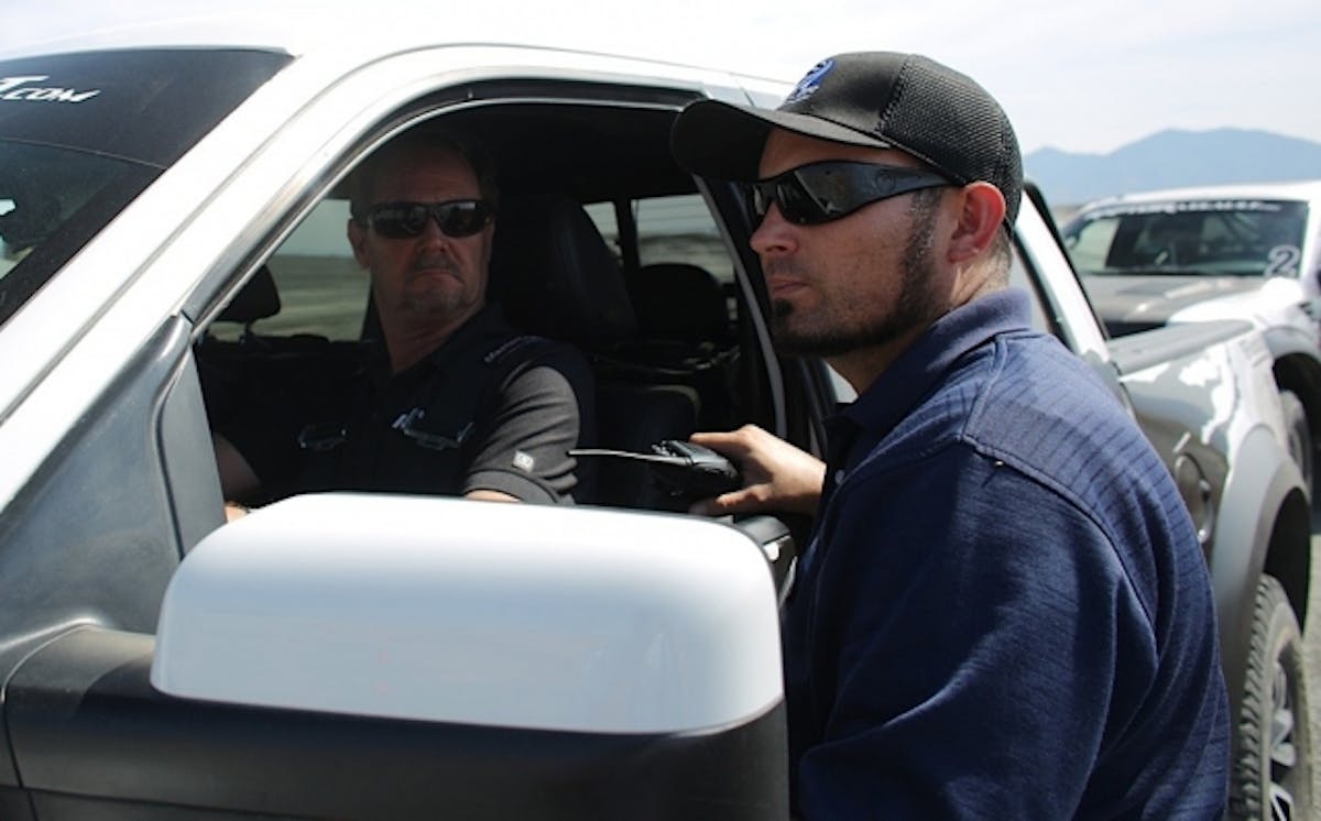 The main instructor for our class was John Williams, who helped develop Raptor Assault for MMP. Williams coached students through each exercise, and offered tips and advice on how to improve performance.