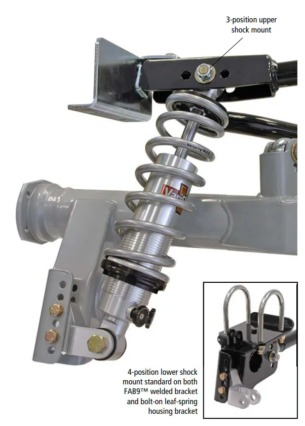 A ton of shock options help pave the path to a fine-tuned rig. VariShocks provides what is needed.