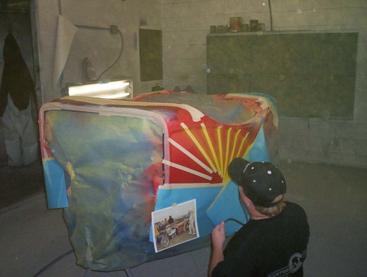 Gordon Kendrick custom paint