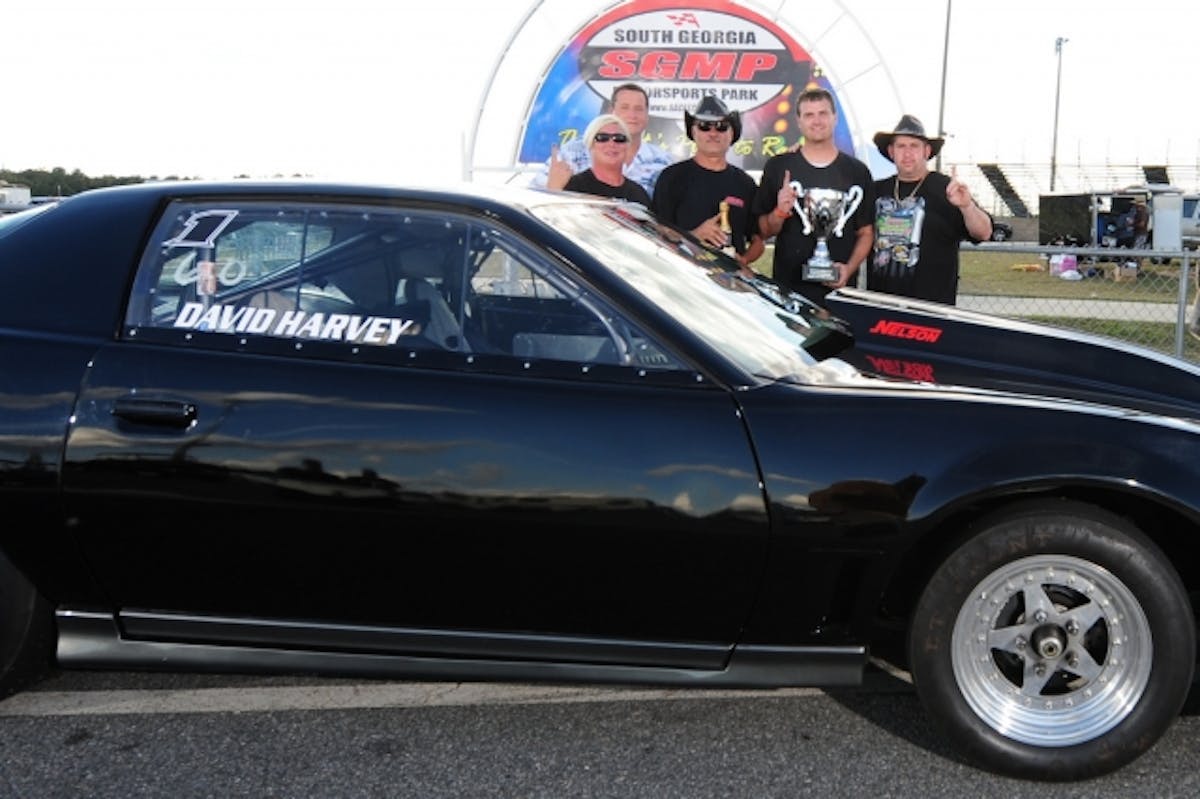 6.0 Index went to David Harvey who sports a number 1 on the window so you know he is no stranger to the winner circle.