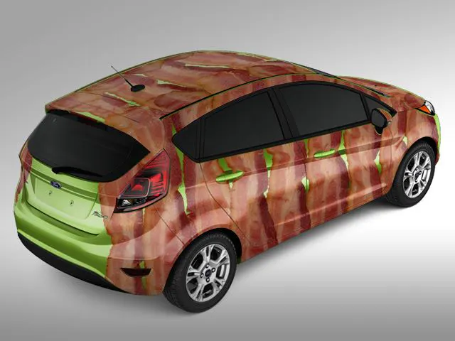 Ford Fiesta Bacon rear